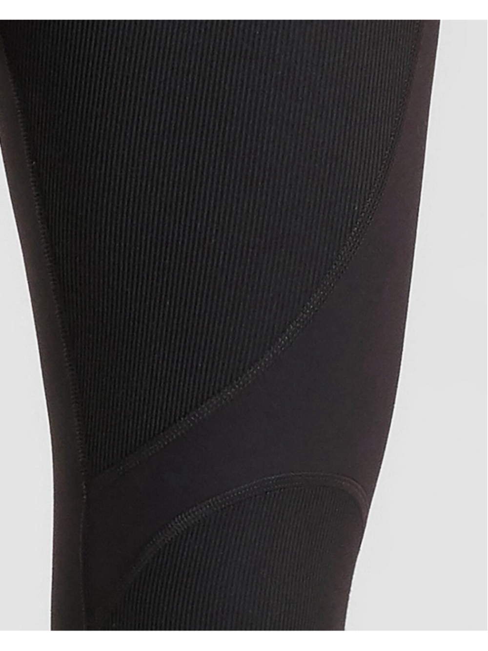 Athleta Rise Up Rib 7/8 Tight in Powervita, BLACK SIZE Small high rise - Picture 3 of 12